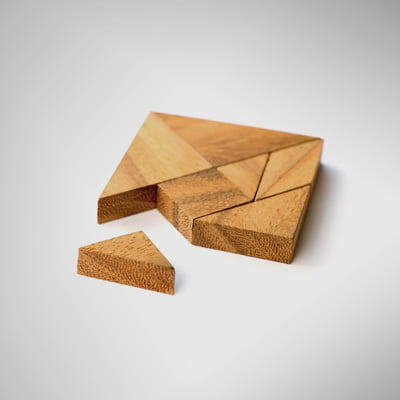 wood puzzle picture