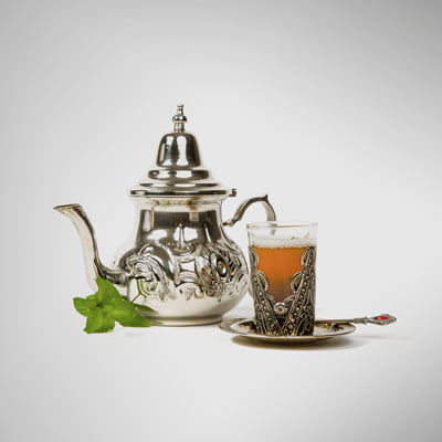 Moroccan mint tea picture