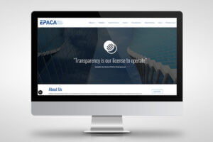 EPACA website in a computer screen