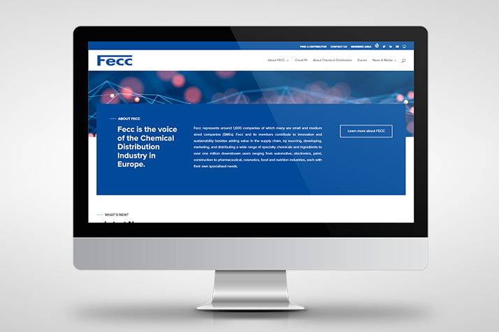 FECC website in a computer screen