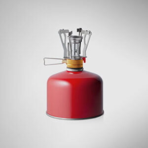 red Portable camping stove