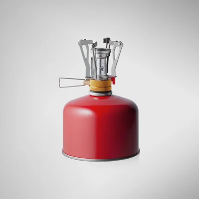 red Portable camping stove